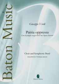 Patria oppressa! Sheet Music by Giuseppe Verdi