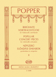Popular Concert Pieces Sheet Music by David Popper