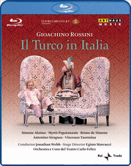 Il Turco in Italia (Blu-Ray) Sheet Music by Webb; Orchestra & Chorus Of The Teatro Carlo Felice; Alaimo; Papatanasiu; Simone; Siragusa; Marcucci