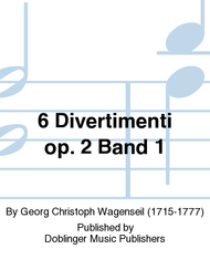 6 Divertimenti op. 2 Band 1 Sheet Music by Georg Christoph Wagenseil