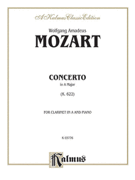 Concerto In A Major For Clarinet