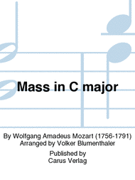 Mass in C Major Sheet Music by Wolfgang Amadeus Mozart