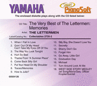 The Very Best of The Lettermen - Piano Software Sheet Music by The Lettermen