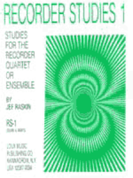Recorder Studies 1 Sheet Music by Jeff Raskin
