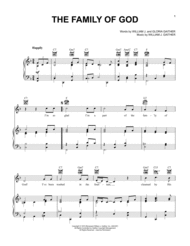 The Family Of God Sheet Music by Gloria Gaither