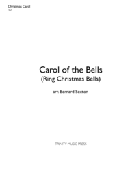 Ring Christmas Bells (Carol of the Bells) SSA Sheet Music by Mykola Leontovych
