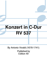 Konzert in C-Dur RV 537 Sheet Music by Antonio Vivaldi
