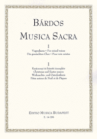 Musica Sacra for mixed voices Sheet Music by Lajos Bardos