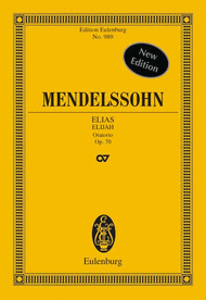 Elijah op. 70 Sheet Music by Felix Bartholdy Mendelssohn
