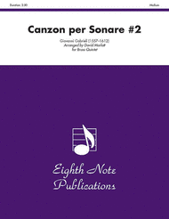 Canzon per Sonare #2 Sheet Music by Giovanni Gabrieli