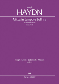 Mass in time of war (Missa in tempore belli) Sheet Music by Franz Joseph Haydn