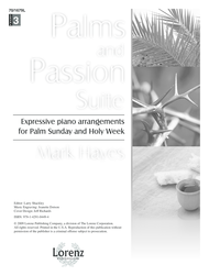 Palms and Passion Suite Sheet Music by Mark Hayes