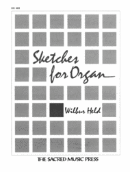 Sketches for Organ Sheet Music by Wilbur Held