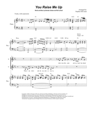 You Raise Me Up (Duet for Soprano and Tenor Solo) Sheet Music by Josh Groban