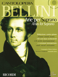 Bellini Arias for Soprano Sheet Music by Vincenzo Bellini