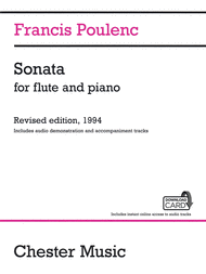 Sonata For Flute And Piano Sheet Music by Francis Poulenc
