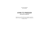 HYMN TO FREEDOM - Brass Band Sheet Music by Oscar Peterson