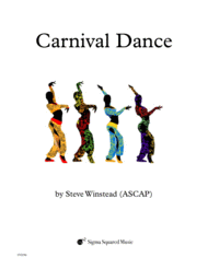 Carnival Dance for Clarinet Quintet/Choir Sheet Music by Steve Winstead