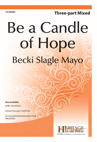 Be a Candle of Hope Sheet Music by Becki Slagle Mayo