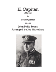 El Capitan (March) Sheet Music by John Philip Sousa