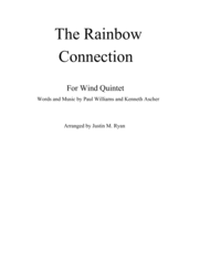 The Rainbow Connection - Wind Quintet Sheet Music by Kermit The Frog
