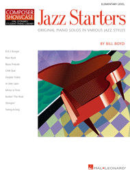 Jazz Starters - Easy Piano Sheet Music by Bill Boyd