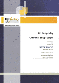 Oh happy day (String Quartet) Sheet Music by trad / Edward Francis Rimbault