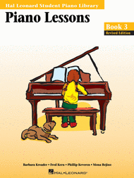 Piano Lessons - Book 3 Sheet Music by Fred Kern