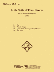 William Bolcom - Little Suite of Four Dances Sheet Music by William Bolcom