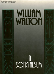 Song Album Sheet Music by William Walton