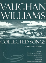Collected Songs in Three Volumes - Volume 1 Sheet Music by Ralph Vaughan Williams