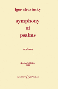 Symphony of Psalms Sheet Music by Igor Stravinsky