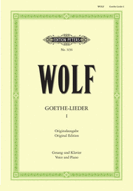 Goethe-Lieder: 51 Songs Vol. 1 Sheet Music by Hugo Wolf
