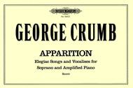 Apparition Sheet Music by George Crumb