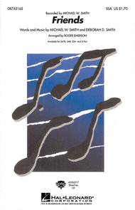 Friends Sheet Music by Michael W. Smith