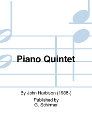 Piano Quintet Sheet Music by John Harbison