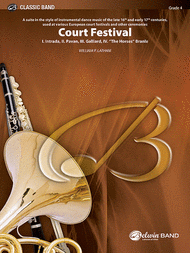 Court Festival (Suite for Concert Band) Sheet Music by William P. Latham