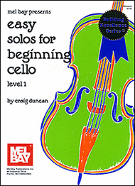 Easy Solos for Beginning Cello Level 1 Sheet Music by Craig Duncan
