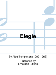 Elegie Sheet Music by Alec Templeton