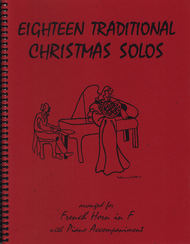 18 Traditional Christmas Solos for French Horn Sheet Music by Various