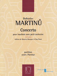 Concerto for Oboe and Small Orchestra Sheet Music by Bohuslav Martinu