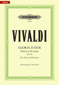 Gloria in D RV589 Sheet Music by Antonio Vivaldi