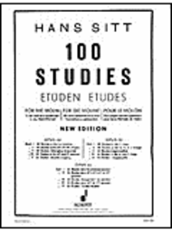 100 Studies op. 32 Heft 4 Sheet Music by Hans Sitt