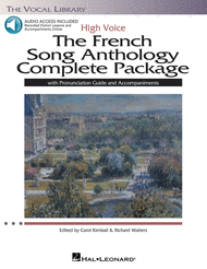 The French Song Anthology Complete Package - High Voice Sheet Music by Various