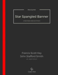 Star Spangled Banner - United States National Anthem Sheet Music by John Stafford Smith
