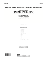 Cinema Paradiso - Full Score Sheet Music by Andrea Morricone