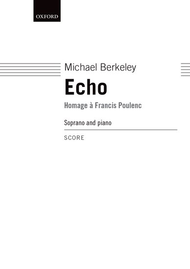 Echo Sheet Music by Michael Berkeley