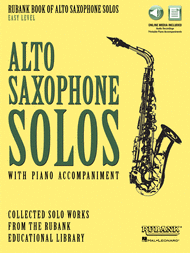 Rubank Book of Alto Saxophone Solos - Easy Level Sheet Music by Various