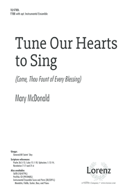Tune Our Hearts to Sing Sheet Music by Mary McDonald