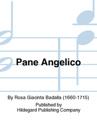 Pane Angelico Sheet Music by Rosa Badalla